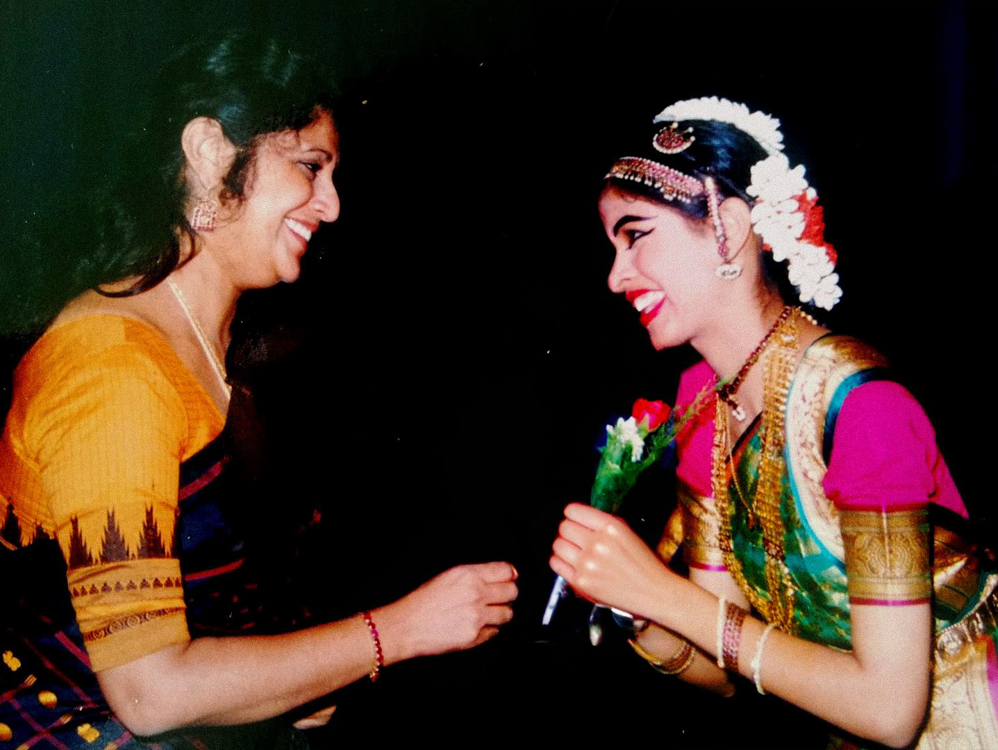 Megha performing